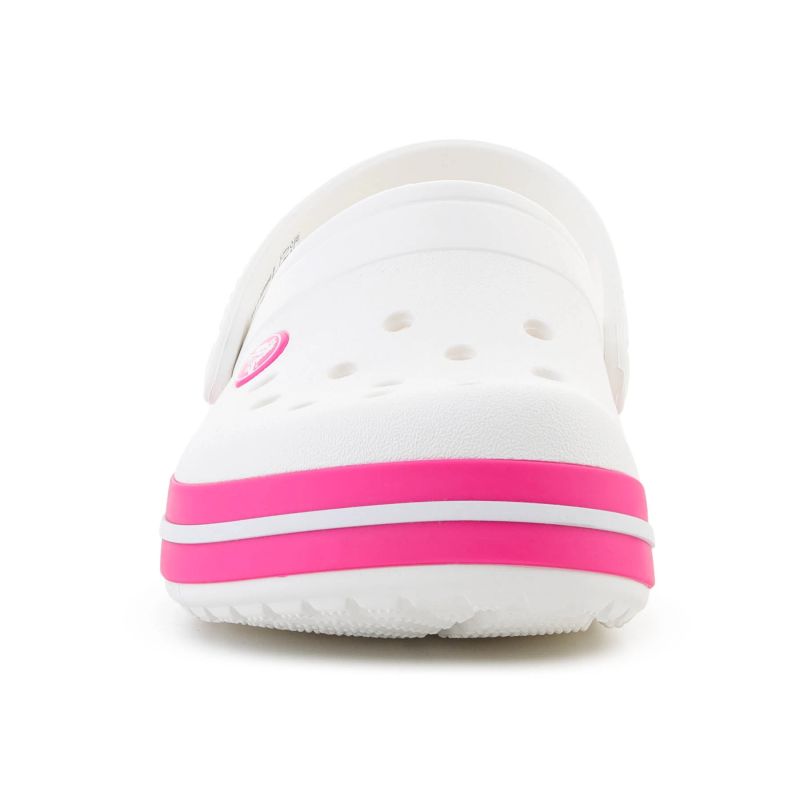 Crocs Crocband Kids Clog White/Pink Crush