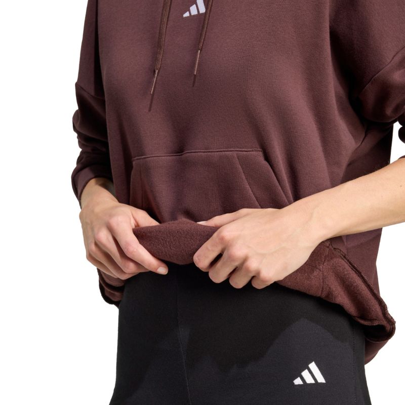 adidas Essentials Small Logo Feel Cozy Women's Sweatshirt Brown JV7314 Kiegészítő