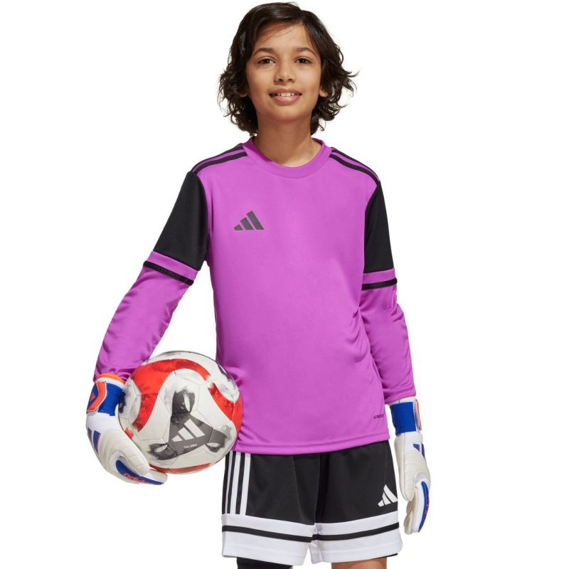 adidas Squadra 25 Long Sleeve Jr Goalkeeper Jersey JJ1939 Hosszú ujjú póló