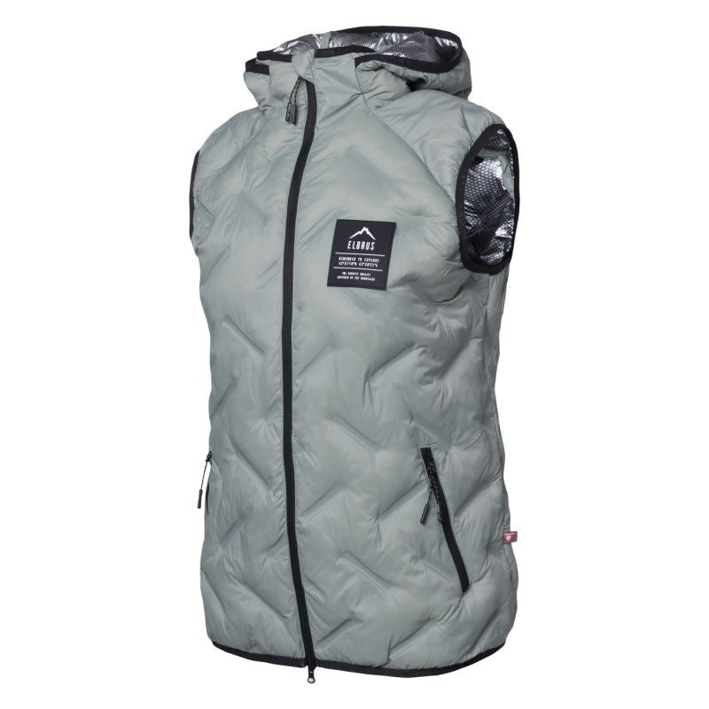 Elbrus Quilted Vest Huel Vest Primaloft W bézs vests