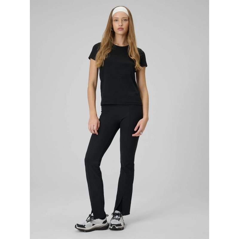 4F Women's slim plain T-shirt póló 4FRAW25TTSHF3623-20S