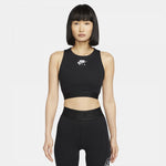 Nike Air Women's Ribbed Tank W DM6069-010 fekete atléta