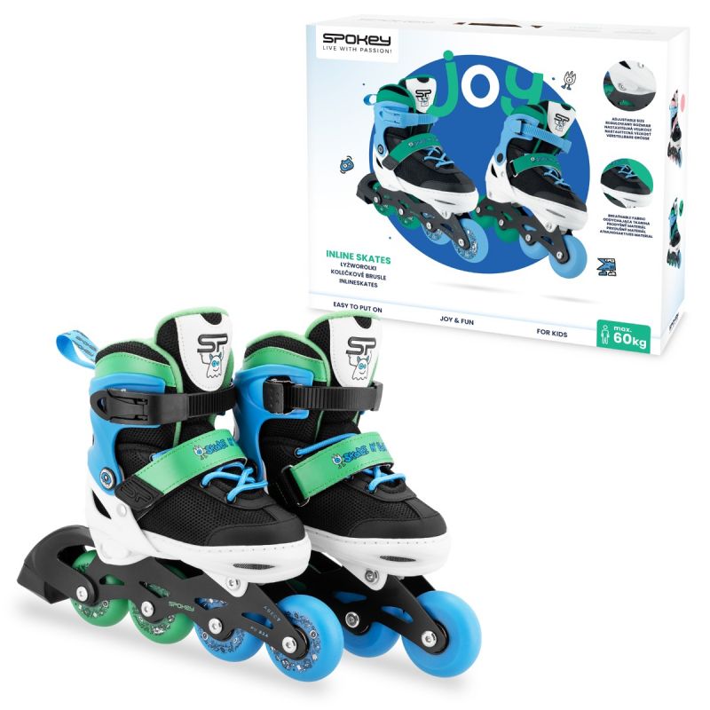 Spokey Joy Jr SPK-942276 roller skates size. 31-34 PK/BL Szabadidő kiegészítő