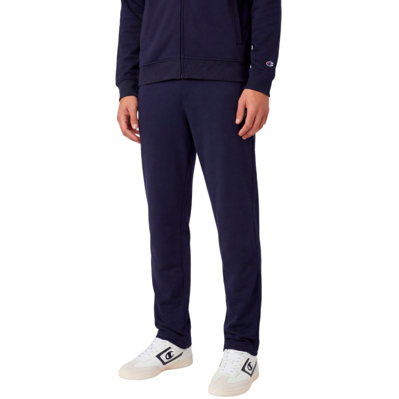 Champion Full Zip Suit Men's Tracksuit Navy Blue 222248 BS501 sötétkék szett