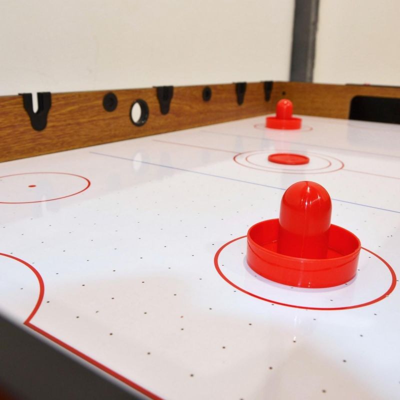 Enero 3-in-1 WOODEN TABLE FOR FOOTBALL, BILLIARDS, AIR HOOKUP fekete table games, tables