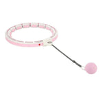 HMS HHW06 hula hoop with studs, weight and counter, pink rózsaszín edzéssegítő 17-44-561