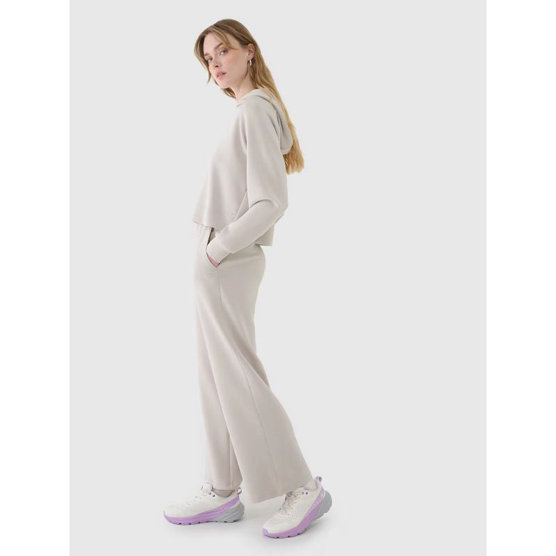 Women's 4F Modal Wide Leg Sweatpants 4FWSS25TTROF1011-83S melegítőnadrág