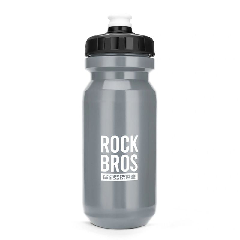 Rockbros 600 ml Bike Bottle - Gray szary water bottles, training equipment