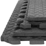 HMS Puzzle mat for strength equipment MP12 fekete fitness matrac 17-63-018