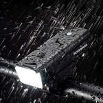 Rockbros 24510003001 Front Bike Light 260 lm + USB-C - USB-A Cable - fekete lights, tourist equipment