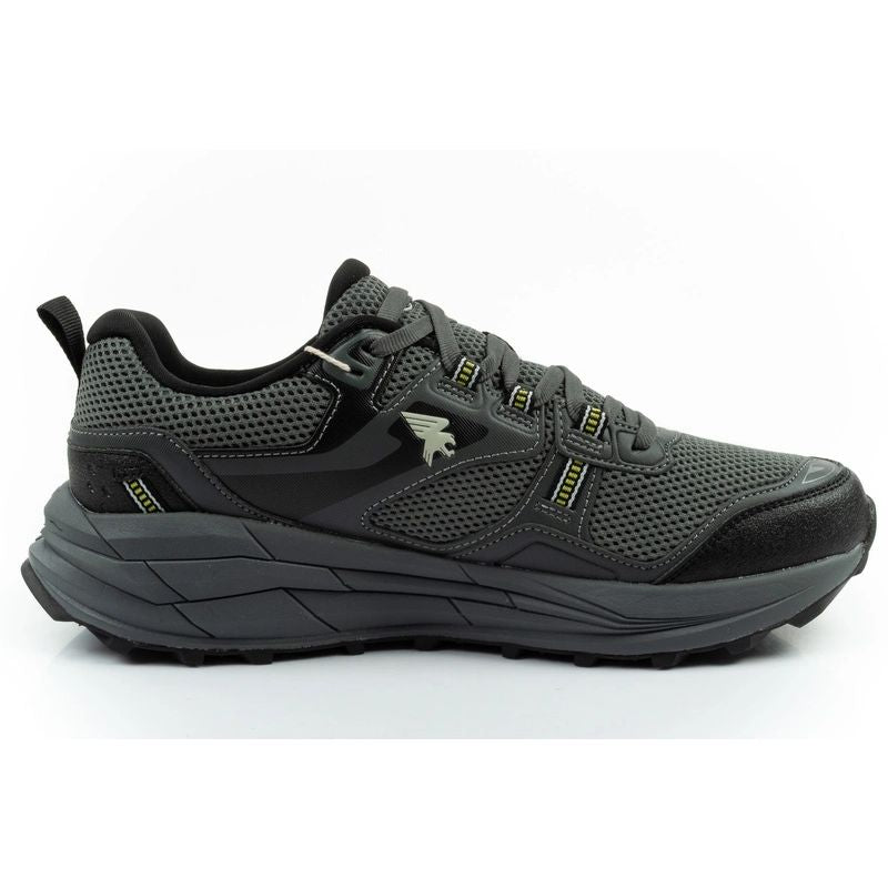 Joma Shock men's trekking shoes, sporty, trail, durable, fekete futócipő