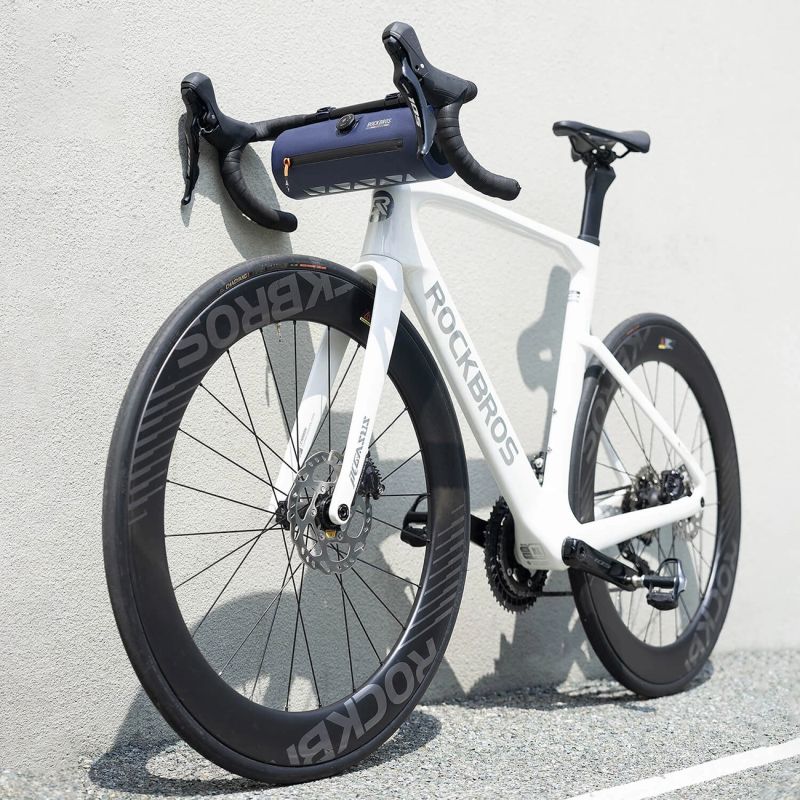 Rockbros AS-143 ROAD TO SKY handlebar bicycle waterproof 2 l - blue niebieski táska