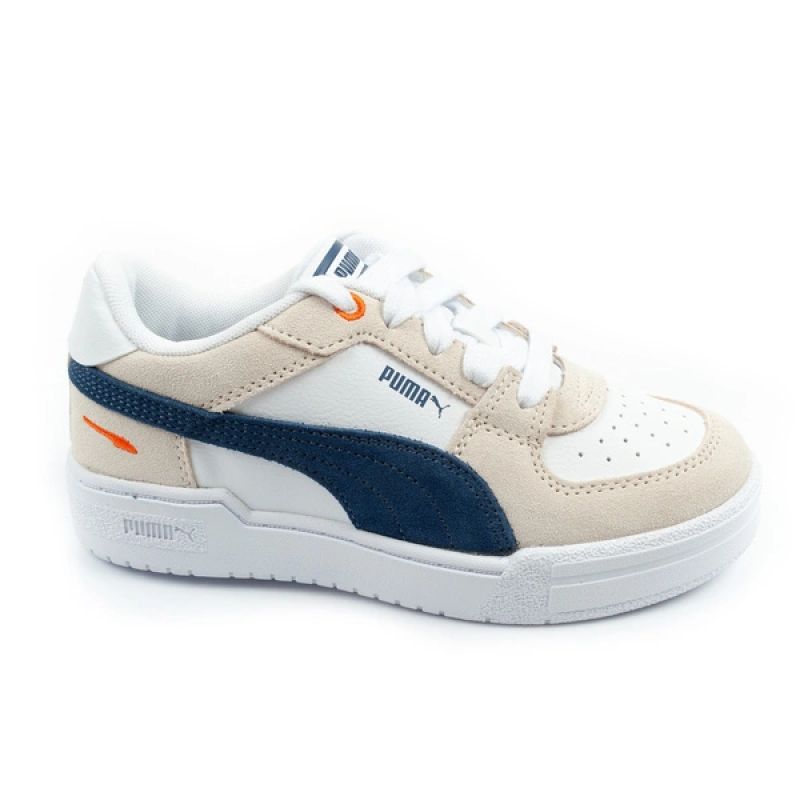 Puma Kids' CA Pro Remix PS Sports Sneakers Leather Unisex bézs cipő
