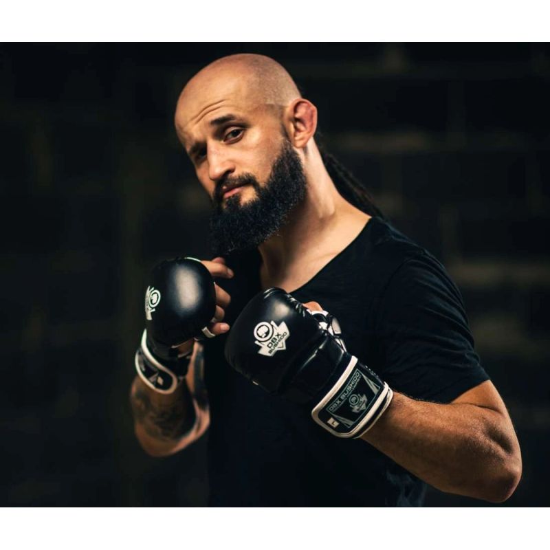 DBX Bushido MMAsparring gloves - Phantom White - Valor Series fehér kesztyű