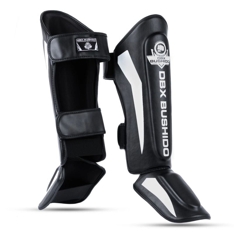 DBX Bushido Shin Guards - Phantom White fehér protectors and knee pads