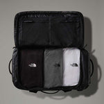 The North Face 62L Duffel Recycled Plastic, Thermoplastic Polyurethane Elastomers (TPU) Black fekete táska