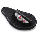Meteor Pro table tennis racket and ball case fekete covers