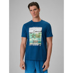 4F Men's regular printed T-shirt póló 4FRSS26TTSHM4304-46S