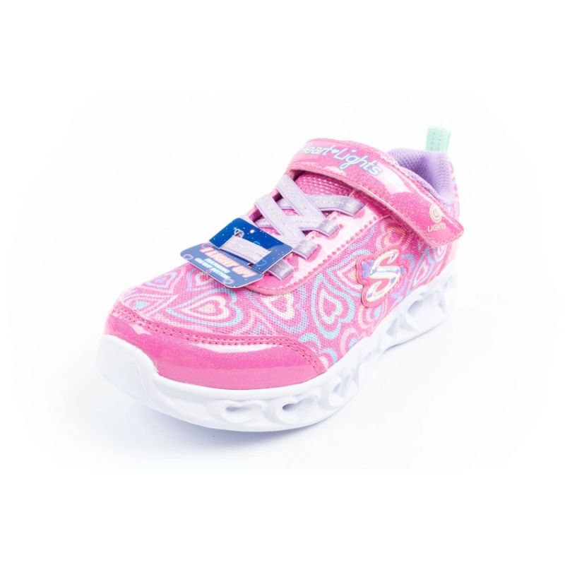 Skechers S Lighs-Heart comfortable LED sports shoes for girls Cipő