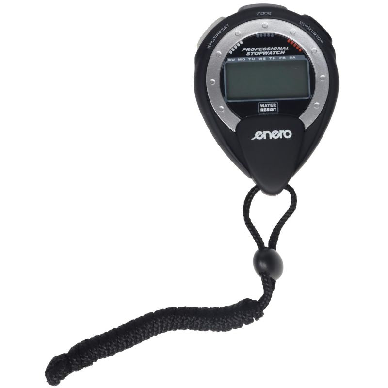 Enero Electronic 1-Time Stopwatch fekete for school, stopwatches