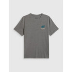 4F Men's regular plain T-shirt póló 4FRSS26TTSHM3990-24M
