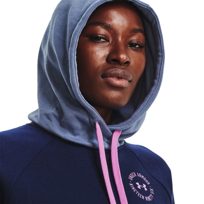 Under Armour Armor Rival Fleece CB Hoodie W 1373031 410 Pulóver