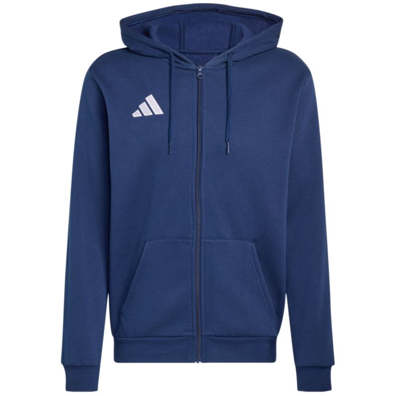 Men's adidas Entrada 26 FZ Hoody navy blue KF5946 sötétkék kapucnis pulóver