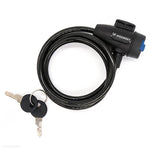 Wozinsky WZR-K3 Cable Bicycle Lock with Key 90 cm - Black fekete elektronika 304004-210636