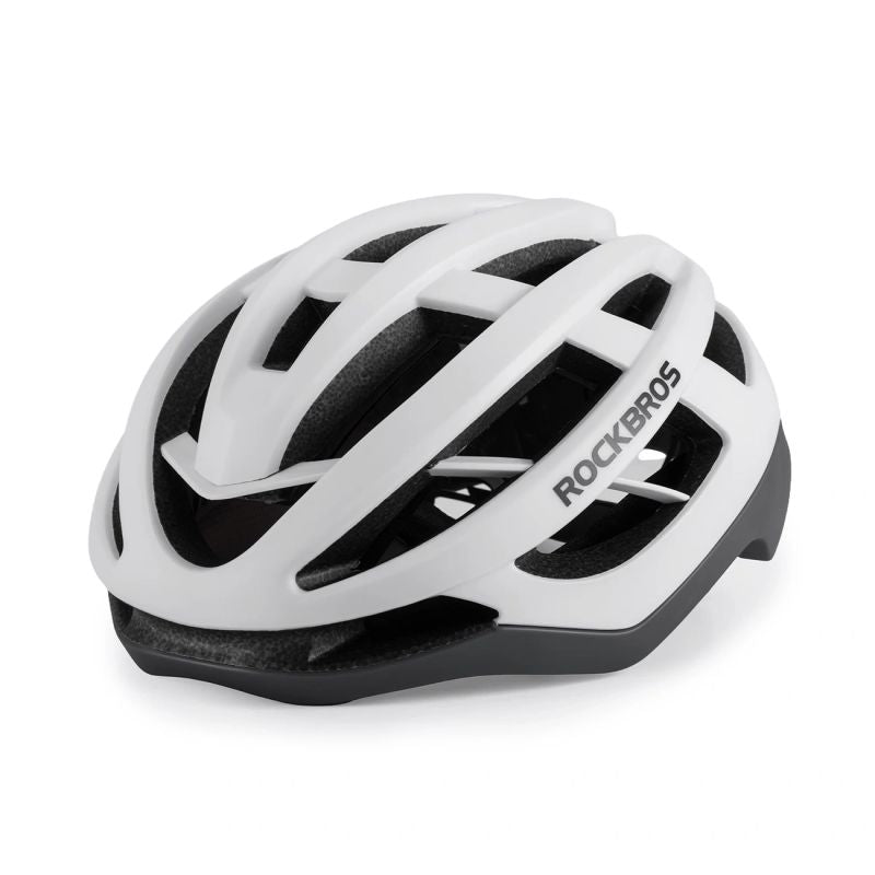 Rockbros HC-58WG-M Bike Helmet 55-58 cm - White-Gray szary || biały \ 55-58 cm helmets, lights