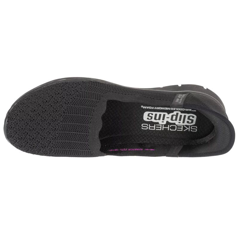 Skechers Slip-ins: Seager - Believe It 158980-BBK Black 35.5 Cipő