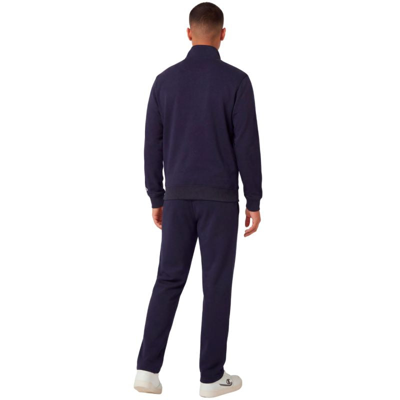 Champion Full Zip Suit Men's Tracksuit Navy Blue 222248 BS501 sötétkék szett