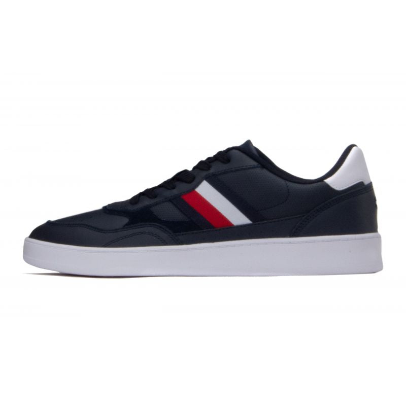 Tommy Hilfiger Court Cupsole Retro Lth Stripes shoes M FM0FM04828 DW5 Cipő