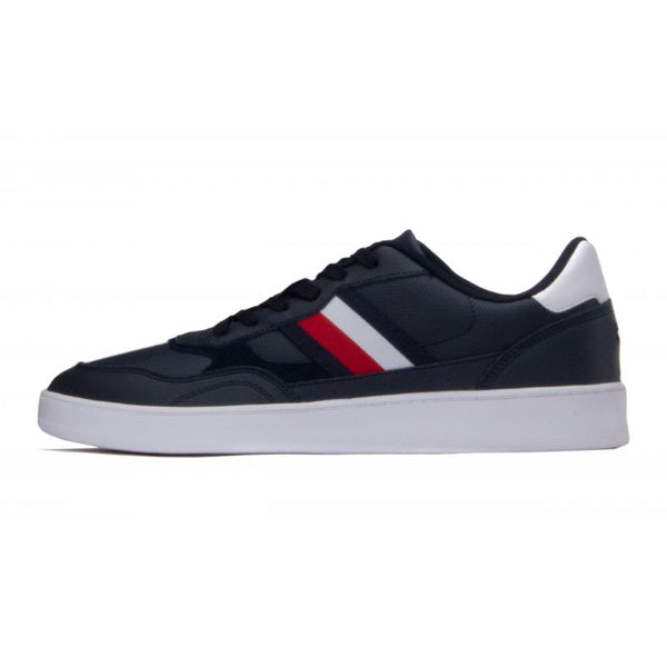Tommy Hilfiger Court Cupsole Retro Lth Stripes shoes M FM0FM04828 DW5 Cipő