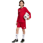 Adidas Entrada 26 Long Sleeve Jersey Kids’ Red piros gyerek póló KF5878