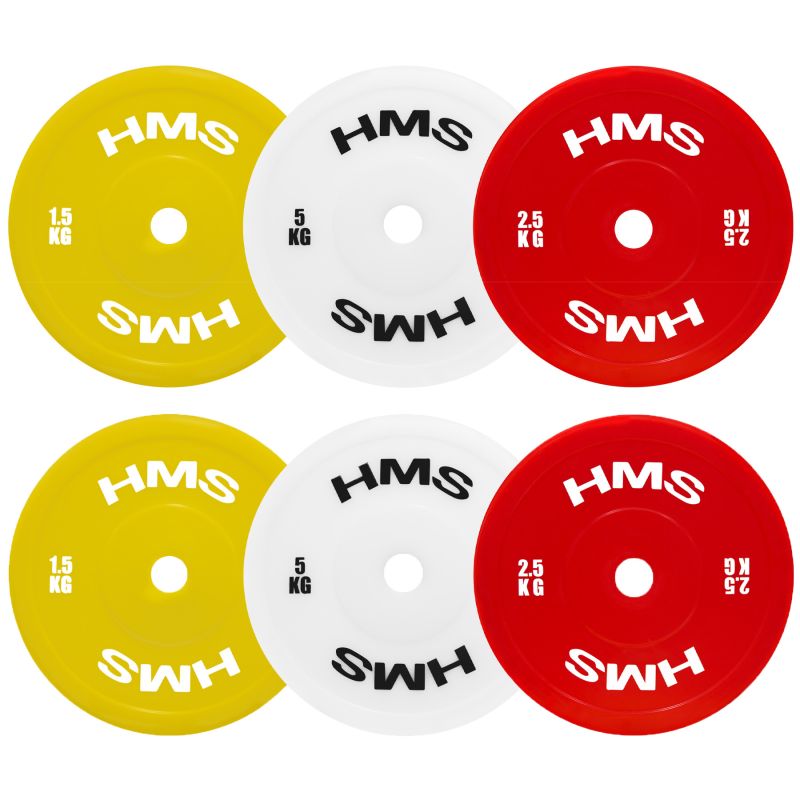 HMS TPP TECHNICAL OLYMPIC PLATE SET PE 2 x 1.5 - 5 KG (18 KG) póló 17-61-151