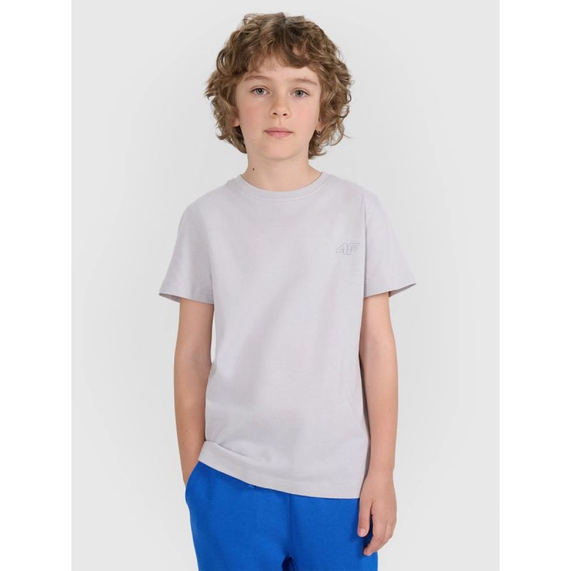 4f Regular plain T-shirt (SET OF 2) for children 4FJRAW25TTSHU3157-90S Ruházat