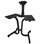Half Human Adjustable Dumbbell Stand fekete edzőfelszerelés SFIT-P-HH30004