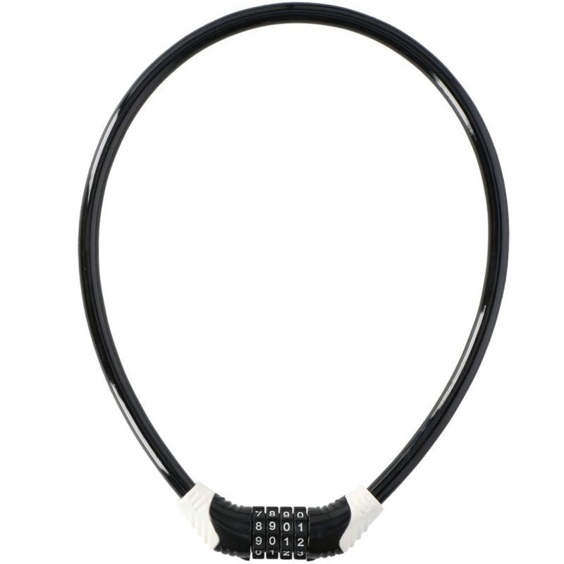 Dunlop spiral bicycle lock with code fekete kiegészítő 1042800
