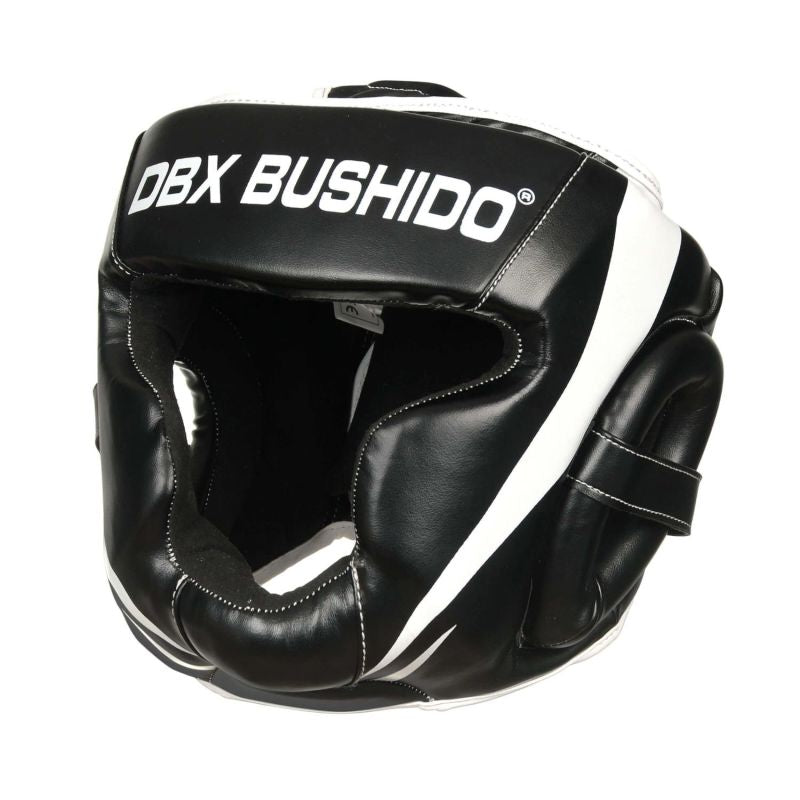 DBX Bushido Boxing Helmet - Phantom White fehér helmets, martial arts equipment