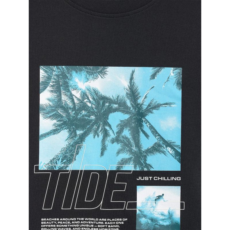 4F Men's regular printed T-shirt póló 4FRSS26TTSHM4321-20S