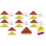 Pure 2 Improve Cones, Cones, Training Markers 20 Pcs for school, cones, training equipment, tags