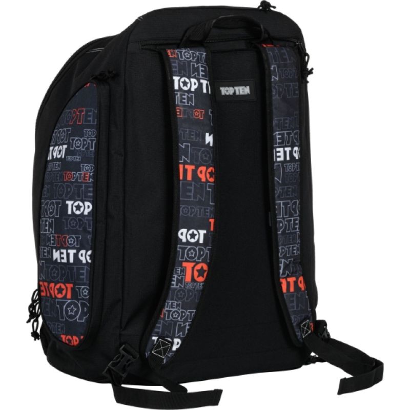 top ten "BE4" backpack black and 57 cm x 44 cm x piros kiegészítő 048022