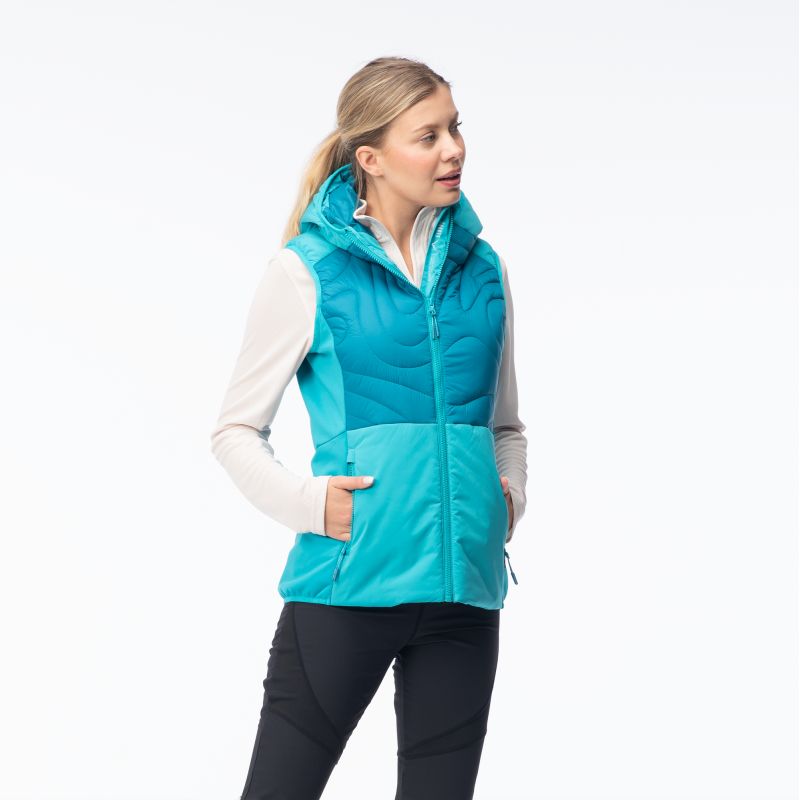 Elbrus Women's Quilted Vest MADO VEST WO'S PRIMALOFT fekete vests