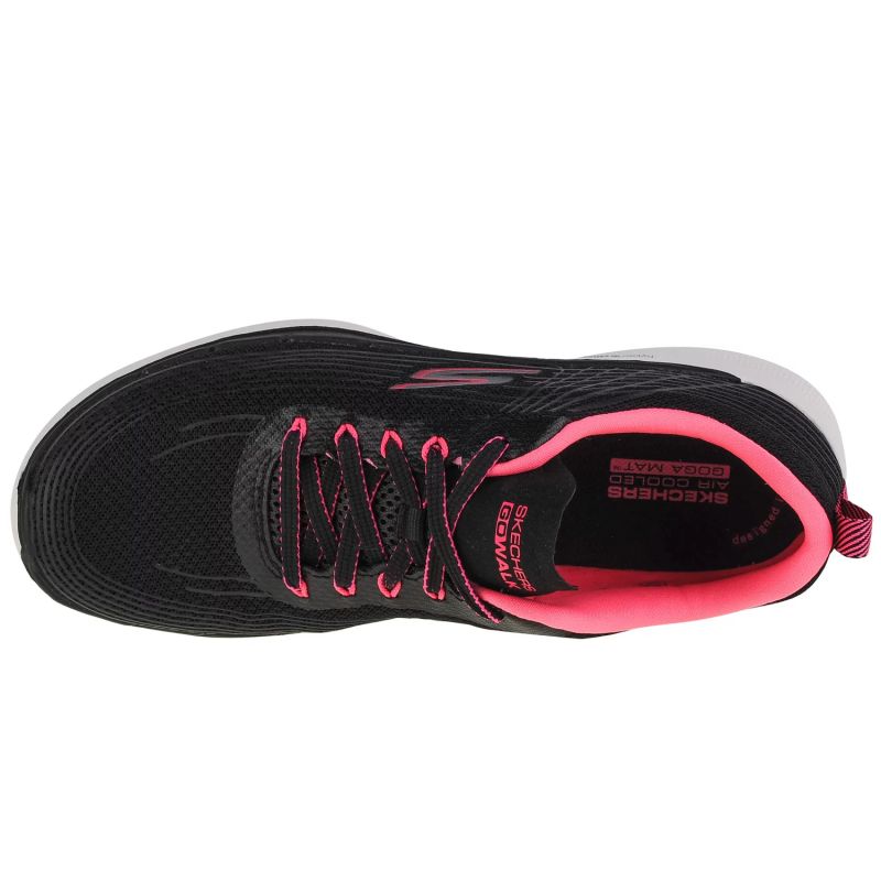 Skechers Go Walk 6 - Stunning Glow 124554-BKHP Black 36 Cipő