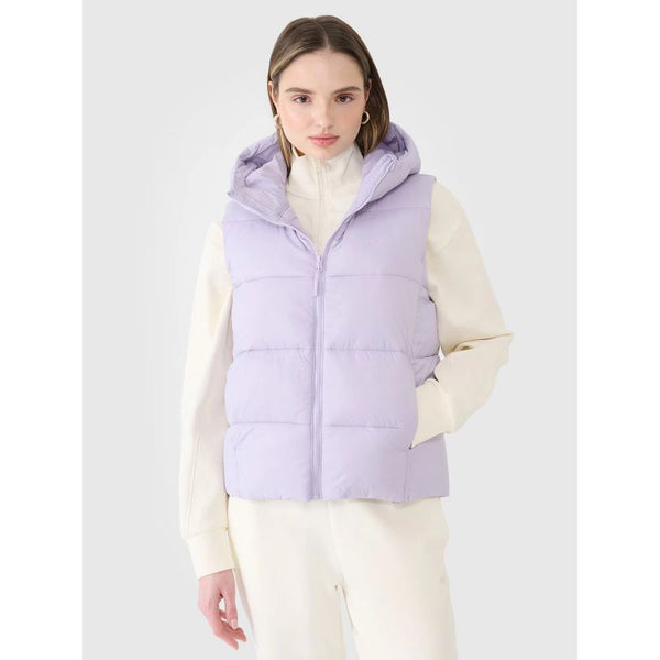 4f Women's down vest with synthetic filling 4FWSS25TVJAF183-52S Kiegészítő