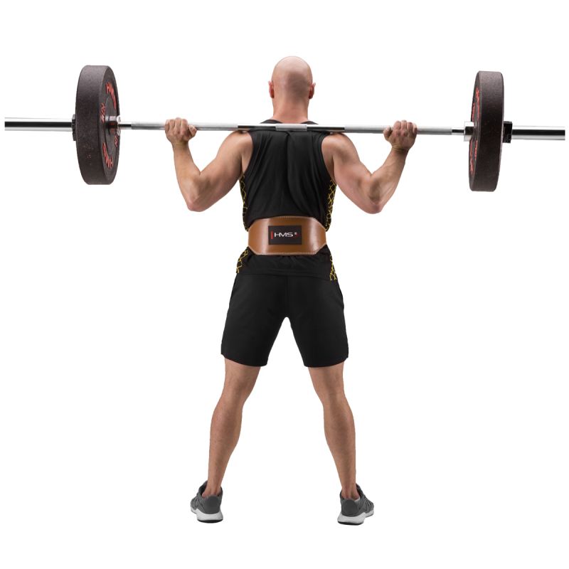 HMS Brown Size Xl Strength Exercise Belt barna öv 17-63-063