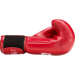 TOP TEN RTT-COMPETITION Leather Boxing Gloves 10oz (WORLD BOXING APPROVED) czerwony+10 oz kesztyű