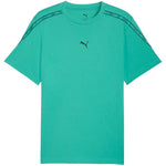 Men's Puma Tape Tee green 691693 zöld póló