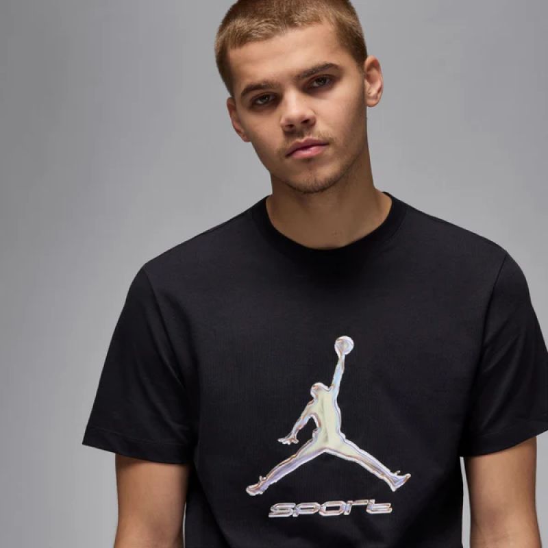 AIR Jordan Sport Men's Dri-FIT T-Shirt Black - fekete póló