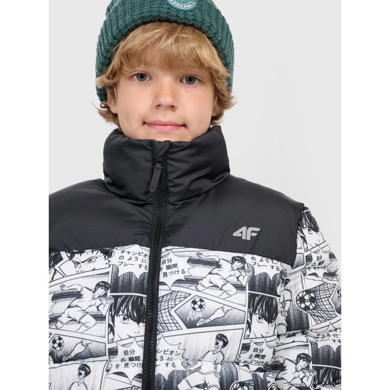 Boy's down with synthetic filling 4F 4FJRAW25TDJAM0749-10A kabát